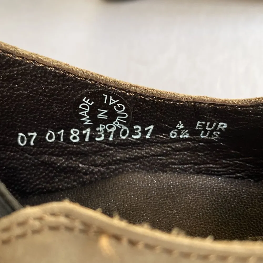 MEPHISTO Air Jet Women’s Nubuck Leather Shoes Size 6 1/2